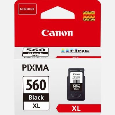 Canon Tintenpatrone PG-560XL Schwarz (ca. 400 Seiten)