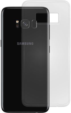 PEDEA Soft TPU Case (glatt) Samsung Galaxy S8, schwarz * BULK*