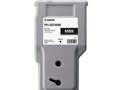 Canon Tintenpatrone PFI-207MBK Matt Schwarz (300ml)