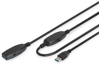 Digitus Aktives USB 3.0 Verlängerungskabel, 20m