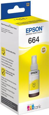 Epson Tintenflasche T6644 Gelb (70ml ca. 7.500 S.) EcoTank
