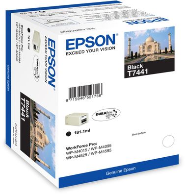 Epson Tintenpatrone T7441 Schwarz