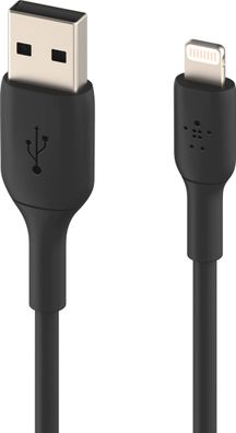 Belkin Lightning Lade/ Sync Kabel PVC mfi zertifiziert 1m black
