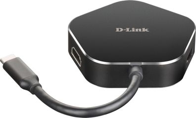 D-Link DUB-M420 USB-C 4-Port USB 3.0 Hub mit HDMI