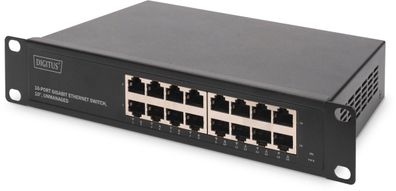 Digitus 16-Port Gigabit Ethernet Switch 10Zoll unmanaged