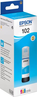 Epson Tintenpatrone 102 Cyan (ca. 70 ml)