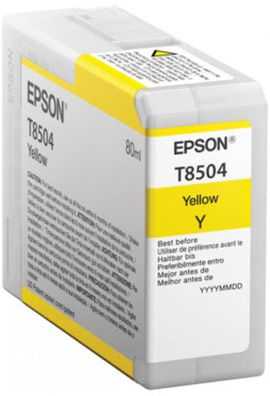 Epson Tintenpatrone T8504 Gelb