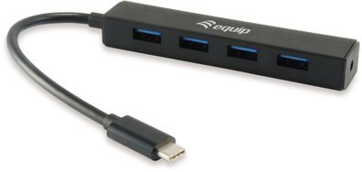 equip Life USB 3.1 Type-C to 4-Port USB 3.0 Hub