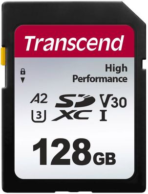 Transcend SD Card 128GB UHS-I U3 A2