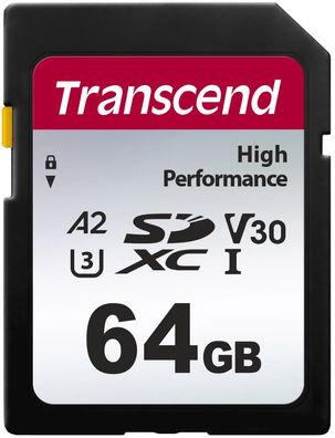 Transcend SD Card 64GB UHS-I U3 A2