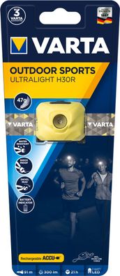 VARTA Outdoor Sports Ultralight H30R lime