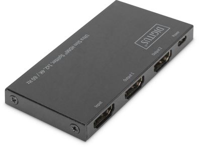 Digitus Ultra Slim HDMI Splitter 1x2 4K/60Hz Micro USB Power