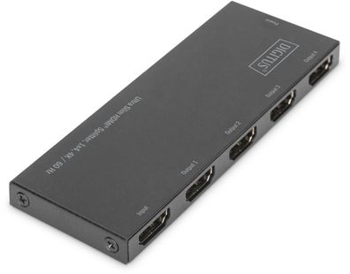 Digitus Ultra Slim HDMI Splitter 1x4 4K/60Hz Micro USB Power
