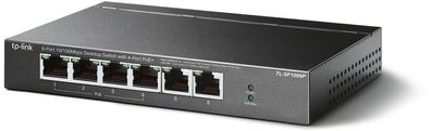 TP-Link TL-SF1006P 6-Port 10/100Mbps (4x PoE + ) Switch
