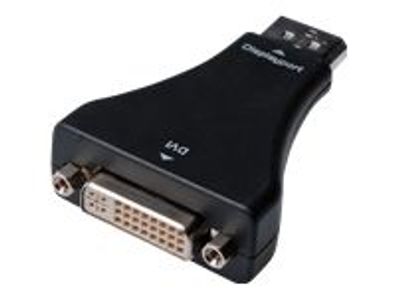 Assmann DisplayPort Adapter DP-DVI-I (24-5) m/ Verriegelung sw.