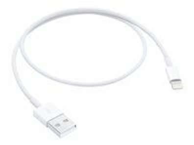 Apple Lightning auf USB Kabel, 0,5m weiß