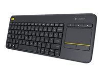 Logitech Wireless Touch Keyboard Plus K400 schwarz/ gelb