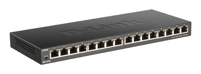 D-LINK DGS-1016S 16-Port Unmanaged Gigabit Ethernet Switch