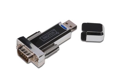 Digitus USB - Seriell Adapter, DSUB 9M, 0.8m