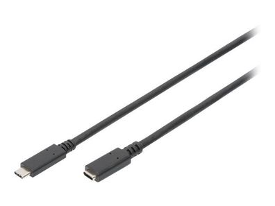 Digitus USB Type-C Gen2 Verlängerungskabel, Typ-C zu C