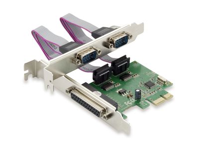 Conceptronic Parallelport und serielle 2-Port PCI-Express-Karte