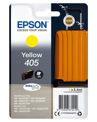 Epson Tintenpatrone 405 Gelb (5,4ml, ca. 300 Seiten)