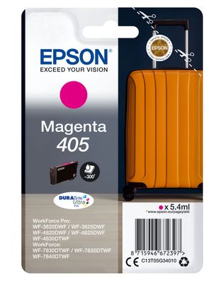 Epson Tintenpatrone 405 Magenta (5,4ml, ca. 300 Seiten)