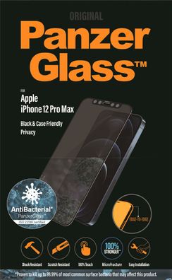PanzerGlass E2E iPhone 12 Pro Max CF Privacy Antibakt.