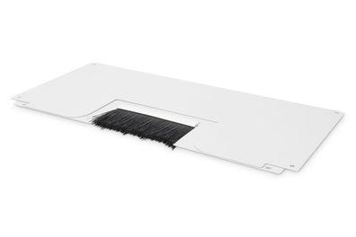 Digitus Dach- oder Bodenplatte für Patchhalter + Bürstenleiste