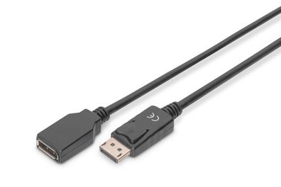Digitus DisplayPort Adapterkabel, mini DP - HDMI DP St/ Bu,2,0m