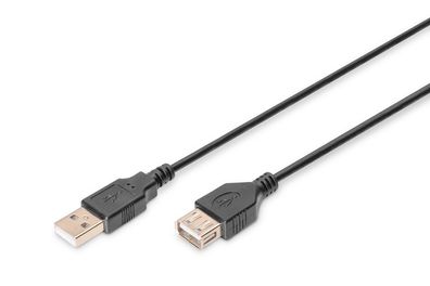 Digitus USB Verlängerungskabel, Typ A St/ Bu, 3.0