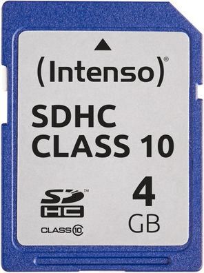 Intenso 4GB SDHC Class 10 Secure Digital Card