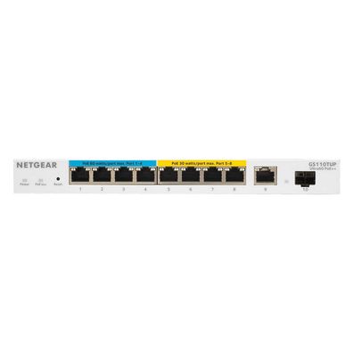 Netgear GS110TUP 10-Port Ultra60 PoE + + Smart Mgd. Switch