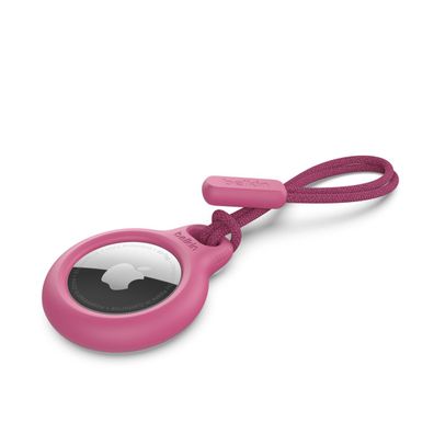 Belkin Secure Holder mit Schlaufe für Apple AirTag, pink