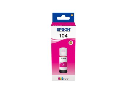 Epson Tintenflasche 104 Magenta (65ml, ca. 7.500 S.) EcoTank