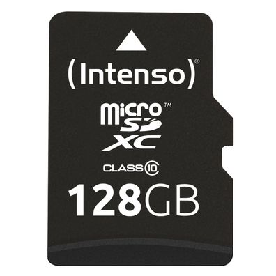 Intenso 128GB microSDXC Class 10 + SD-Adapter