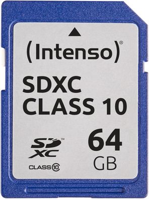 Intenso 64GB Secure Digital Cards SDXC