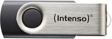 Intenso Speicherstick USB 2.0 Basic Line 32GB Schwarz/ Silber
