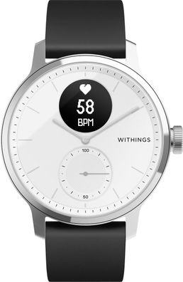 Withings ScanWatch, 42mm white/ black