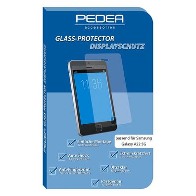 PEDEA Display-Schutzglas für Samsung Galaxy A22 5G
