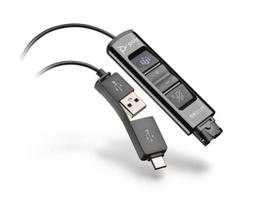 Poly DA85-M Wideband QD auf USB-Adapter Teams (USB-A und USB-C)