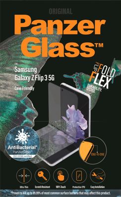PanzerGlass E2E Samsung Galaxy Z Flip 3 CF, Antibakt.
