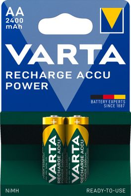 VARTA Recharge ACCU Power AA 2400mAh Blister 2