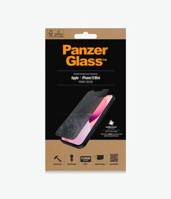 PanzerGlass iPhone 13 mini Privacy Antibakt., Standard Fit