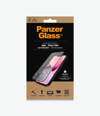 PanzerGlass E2E iPhone 13 mini CF, Black