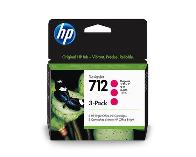 HP Tinte Nr. 712 Magenta 3er Pack (3 x 29ml)