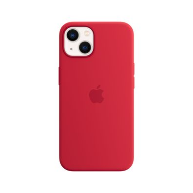 iPhone 13 - Silikon Case mit MagSafe, rot
