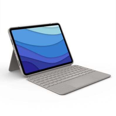Logitech Combo Touch iPad Pro 11Zoll Sand