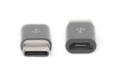 Digitus USB Type-C Adapter, Type-C auf micro B
