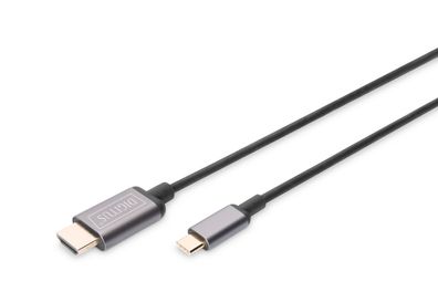 Digitus USB-C - HDMI Video-Adapterkabel, UHD 4K / 60 Hz